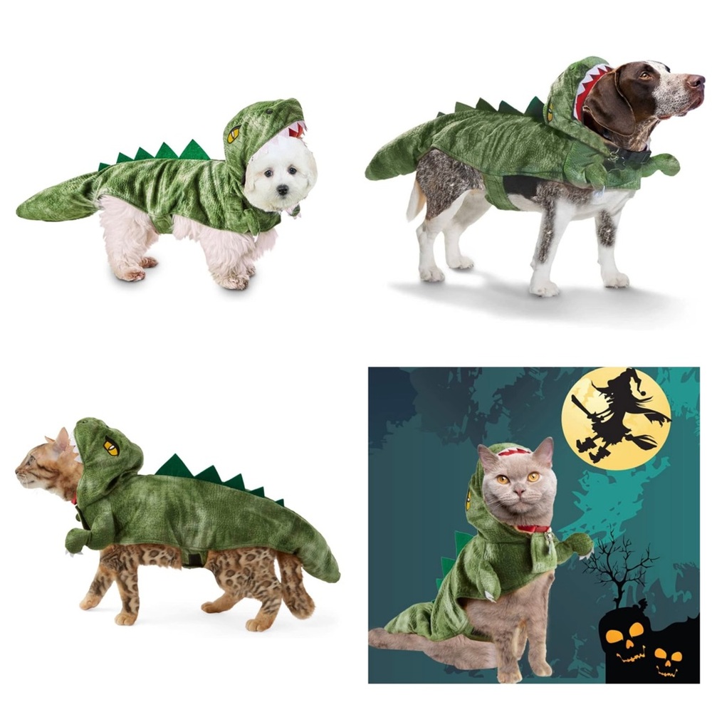Halloween Dino Pet Costume Size Medium